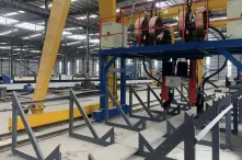 Línea de producción de estructura de acero inteligente