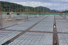 Línea de producción de componentes de concreto prefabricados inteligentes