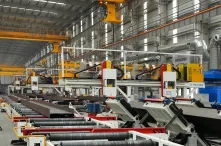 Línea de producción de estructura de acero inteligente