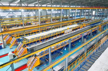 L&iacute;nea de producci&oacute;n de puentes prefabricados inteligentes