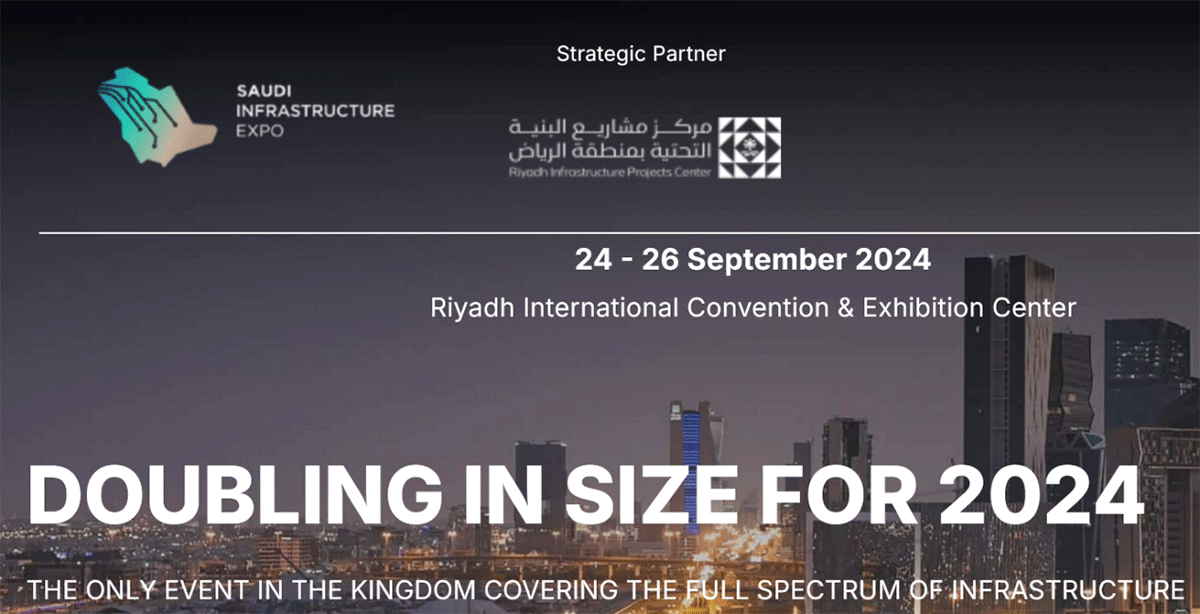 Invitación de la Expo de Infraestructura Saudita